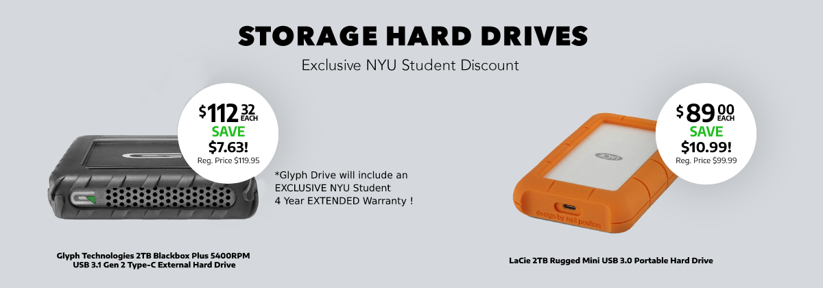 Storage Hard Drives